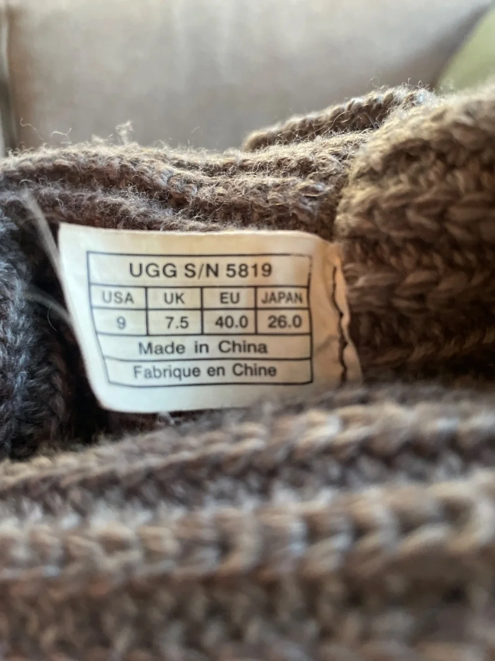 Classic Ugg Cardy Knit Boots (Discontinued)